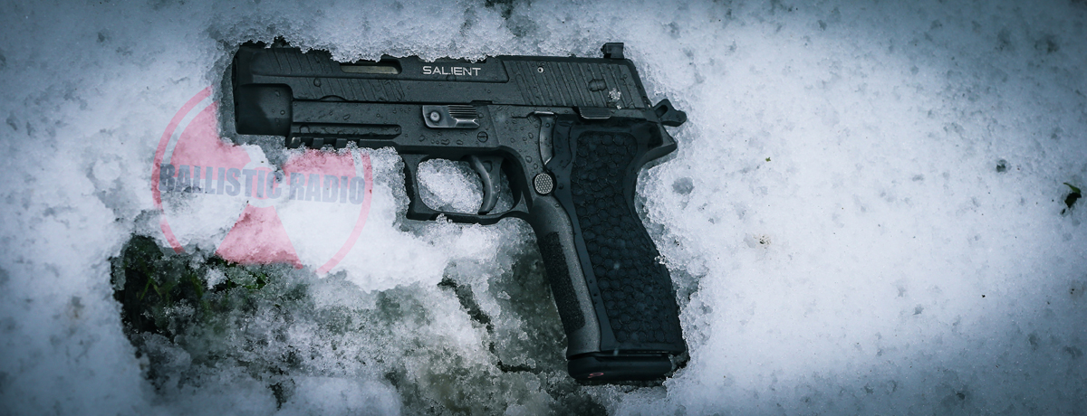 Cooling off in the snow after 500 rounds in 5 minutes...